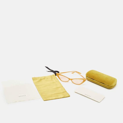 Gucci Yellow GG0708S Cat Eye Sunglasses