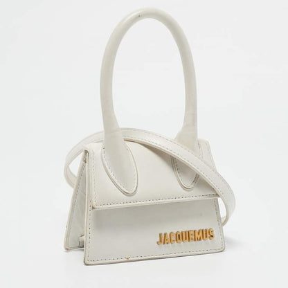 Jacquemus Le Chiquito Mini White Leather Bag
