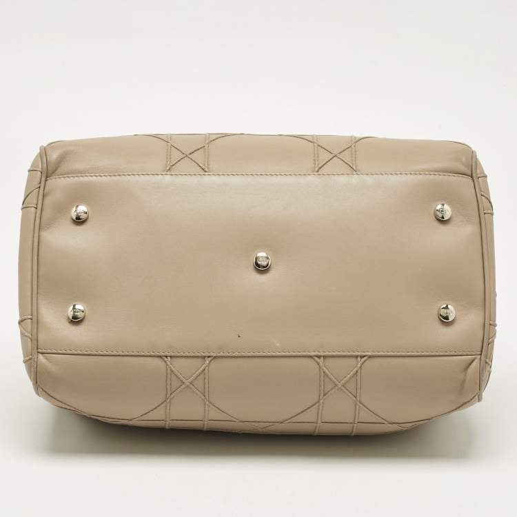 Dior Granville Polochon Satchel Beige