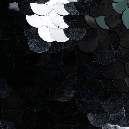 D&G Black Oversized Sequin Embellished Wool Sleeveless Dress – Size S