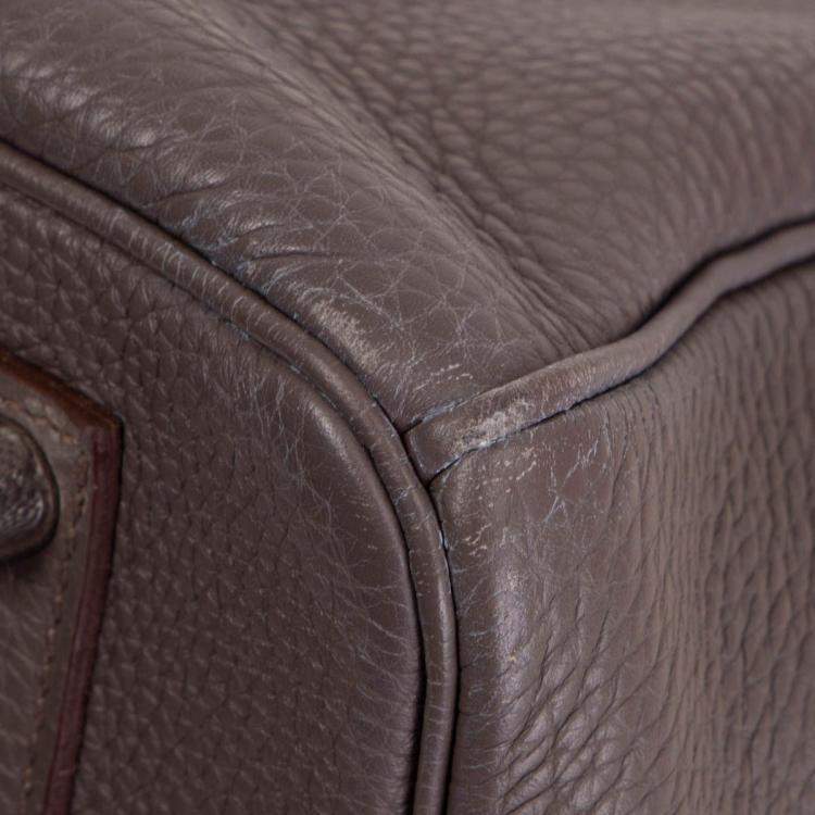 Hermès Birkin 35 Grey Togo Leather