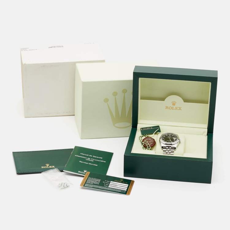 Rolex Datejust 116200 Black Dial 36 mm