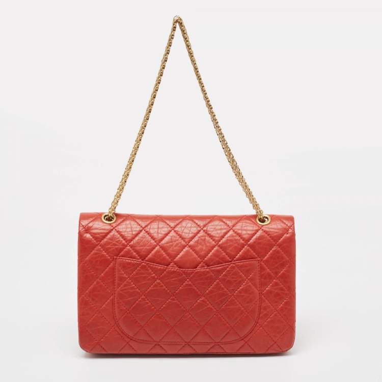 Chanel Classic Flap Bag – Red Quilted Leather 2.55