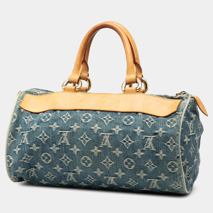 Louis Vuitton Blue Monogram Denim Neo Speedy 30
