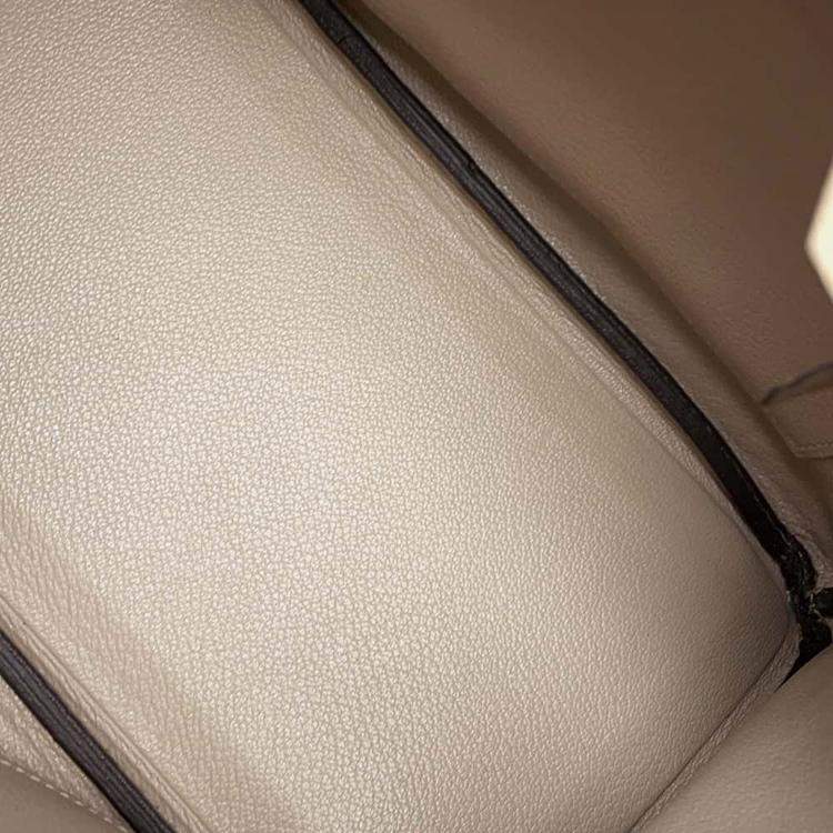 Hermès Birkin 25 Gris Tourterelle Togo Leather