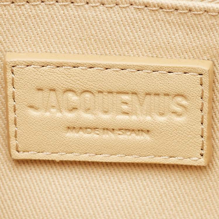 Jacquemus Orange Fabric Le Carinu Shoulder Bag