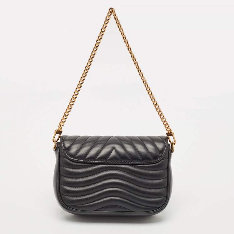 Louis Vuitton New Wave Multi Pochette – Black Quilted Leather
