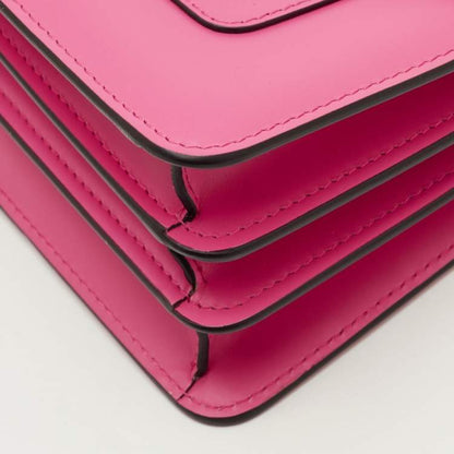 Bvlgari Serpenti Forever Small Pink Leather Flap Top Handle Bag