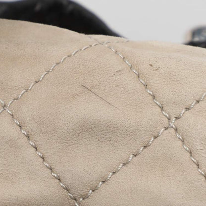 Chanel Black Quilted Glazed Leather Portobello Tote