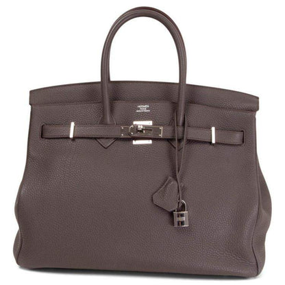 Hermès Birkin 35 Grey Togo Leather