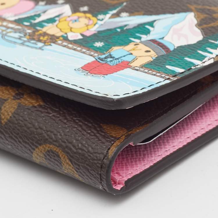 Louis Vuitton Monogram Christmas Animation Victorine Wallet