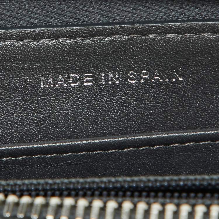 Chanel Olive Green Quilted Patent Leather Zip Wallet – Good Condition