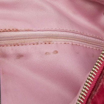 Coach Pink Canvas & Patent Leather Poppy Glam Tote