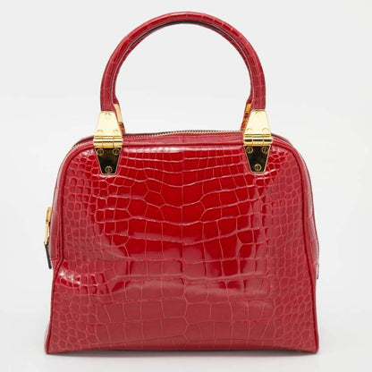 Tom Ford Crocodile Leather Tote Bag