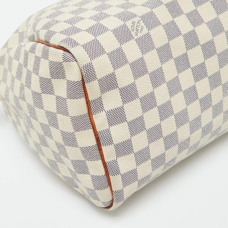 Louis Vuitton Damier Azur Canvas Speedy 30 Bag