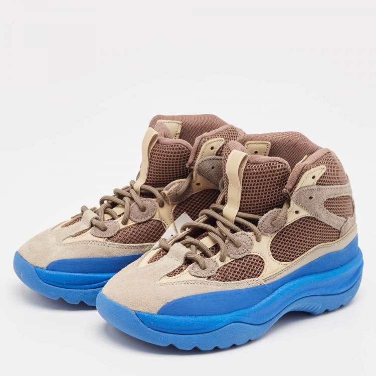 Yeezy x Adidas Taupe Blue Desert Boots – Size 41 1/3 – Brand New