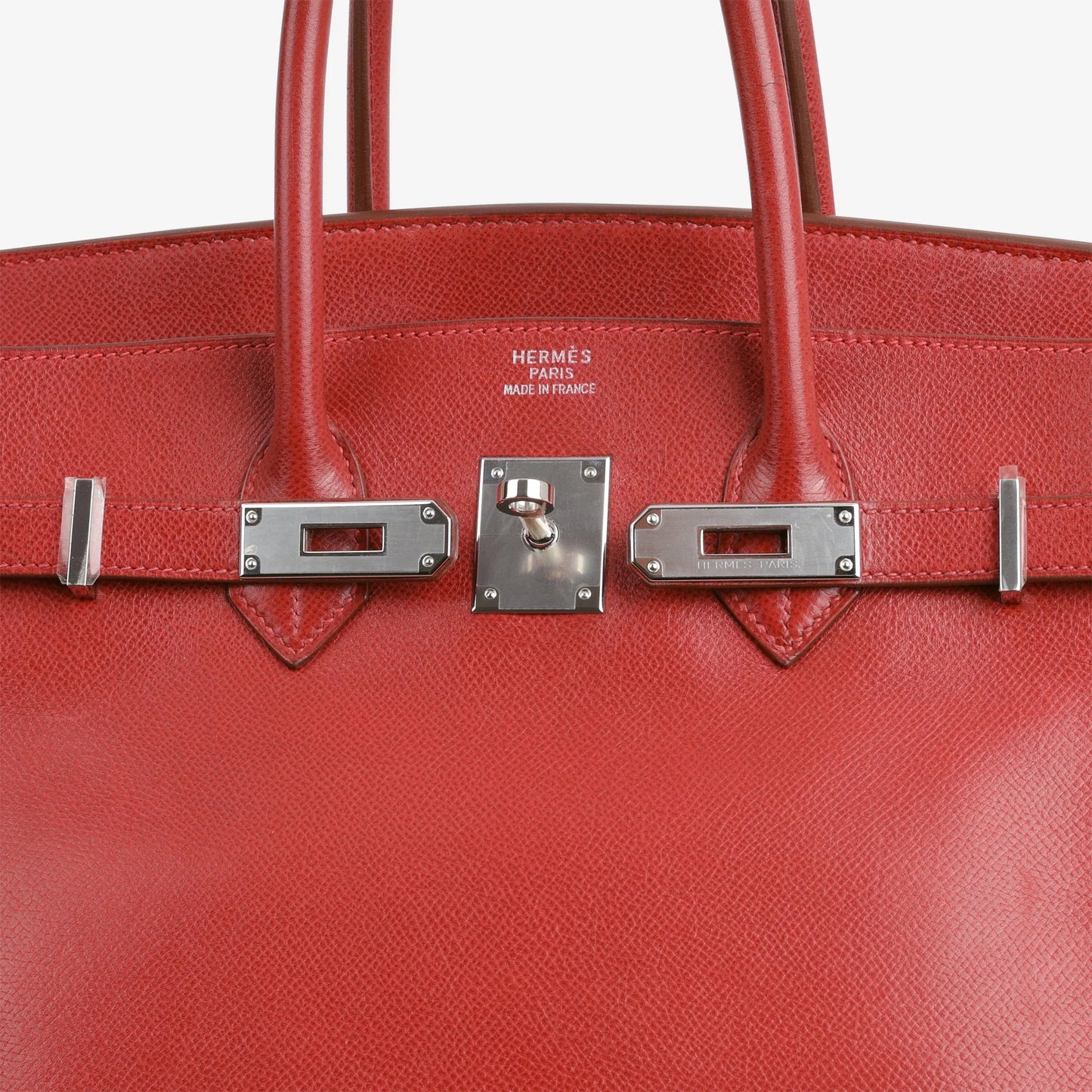 Hermès Birkin 35 - Rouge Amarante Courchevel | Palladium Hardware