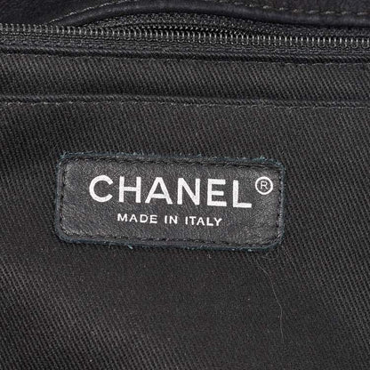 Chanel Black Nubuck Leather Darjeeling Flap Bag – Fair Condition