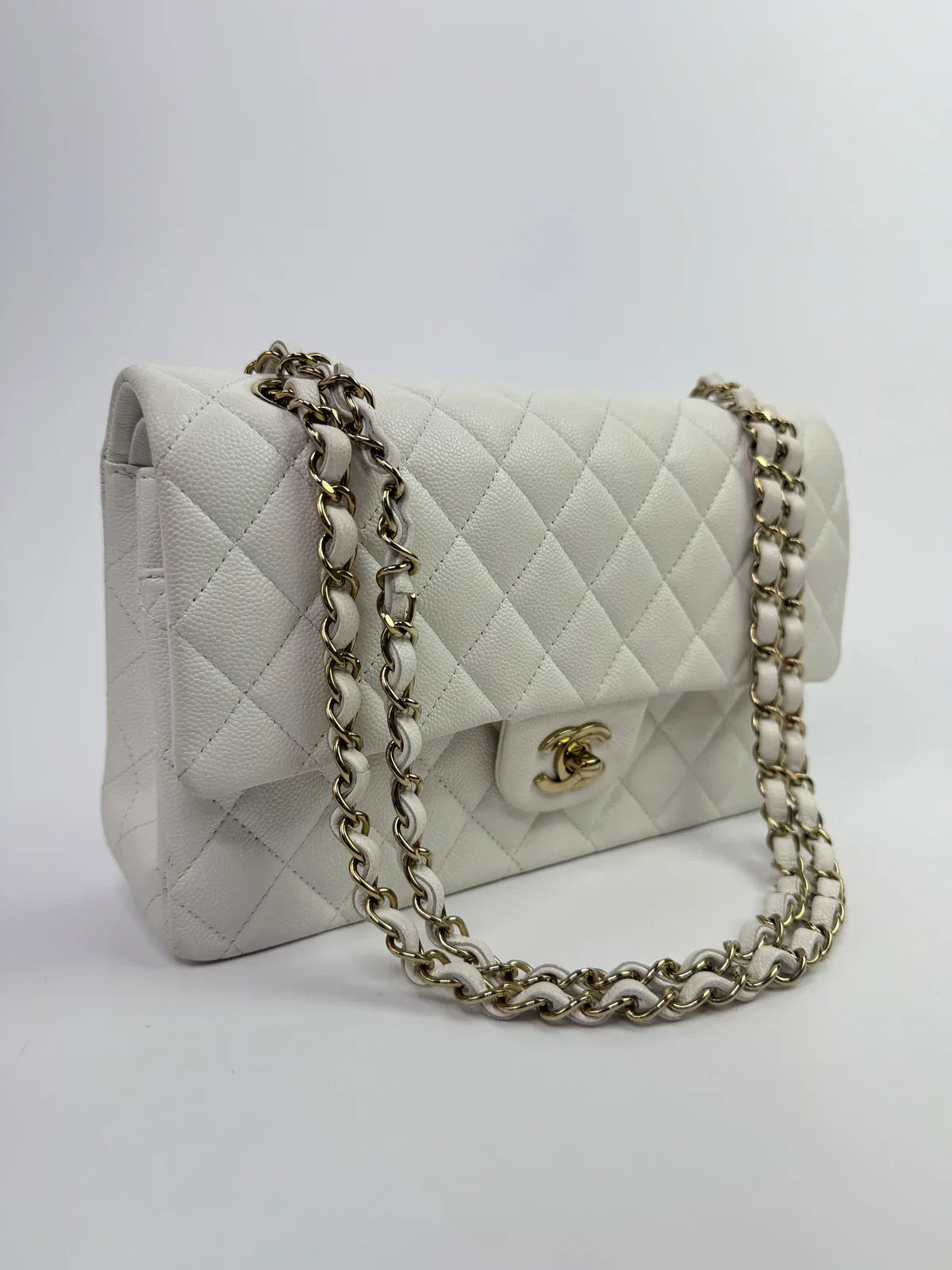 White Chanel Bag