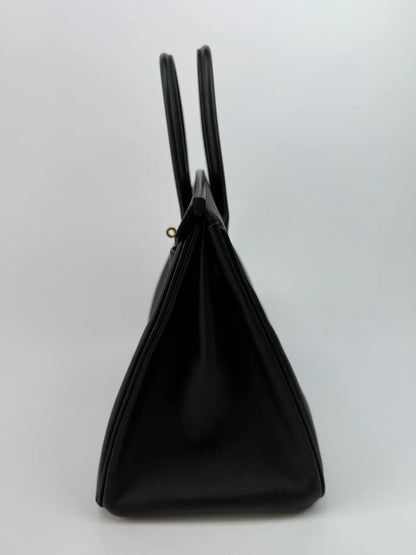 HERMÈS BIRKIN 35 BLACK EPSOM LEATHER GHW