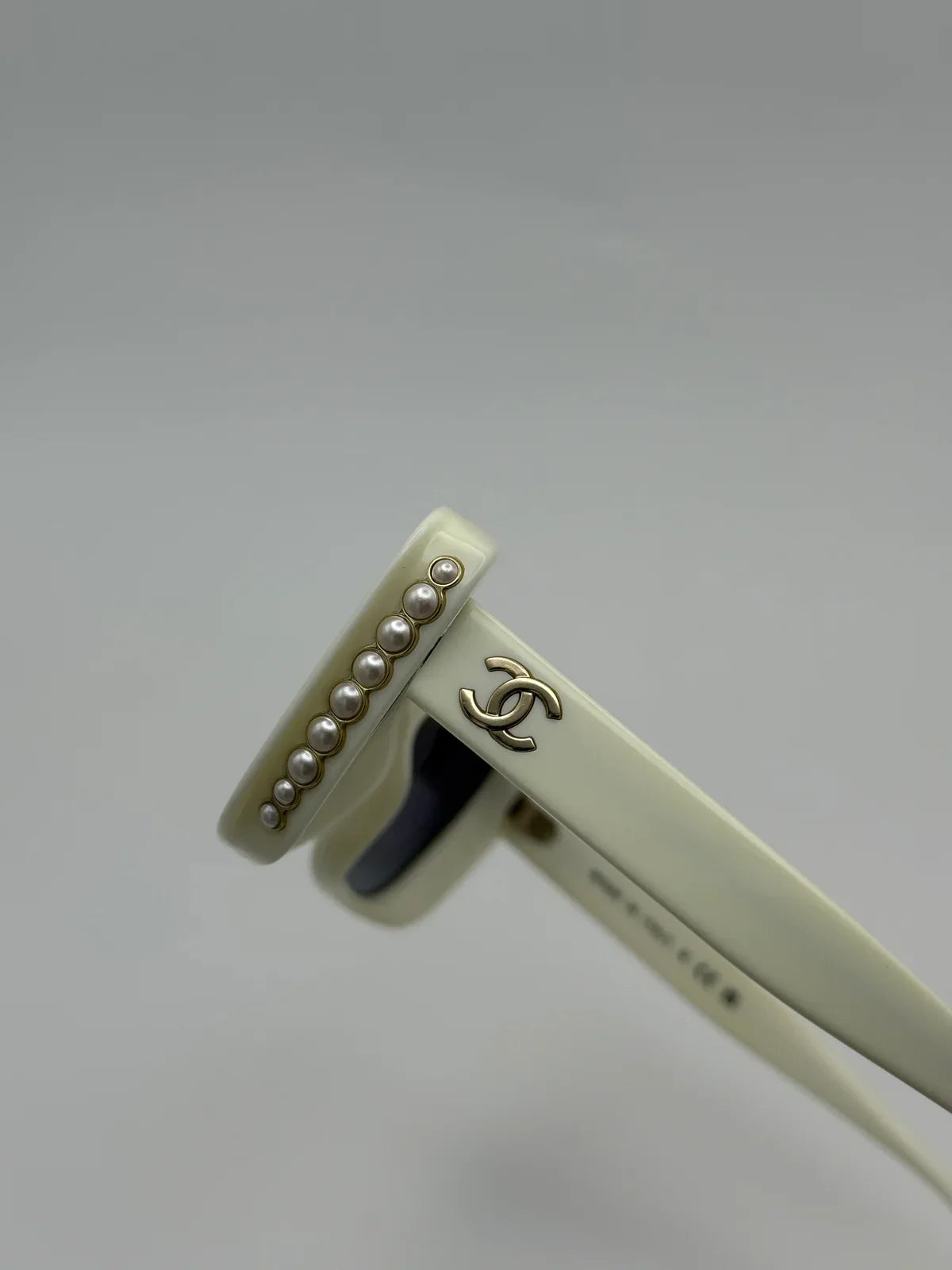 White Chanel Sunglasses