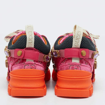 Gucci Pink Sneakers – Size 35