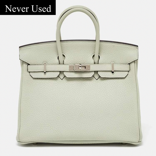 Hermès Birkin 25 Gris Neve Togo Leather – Brand New