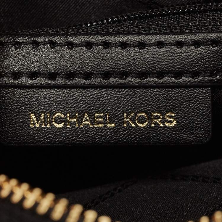 Michael Kors Ginny Camera Black/White Crossbody Bag