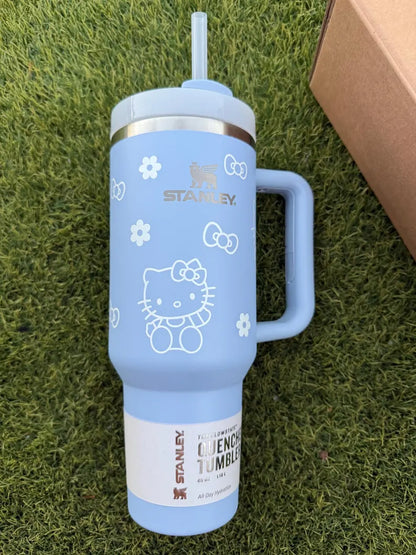 Hello Kitty 40oz Stanley Style Tumbler