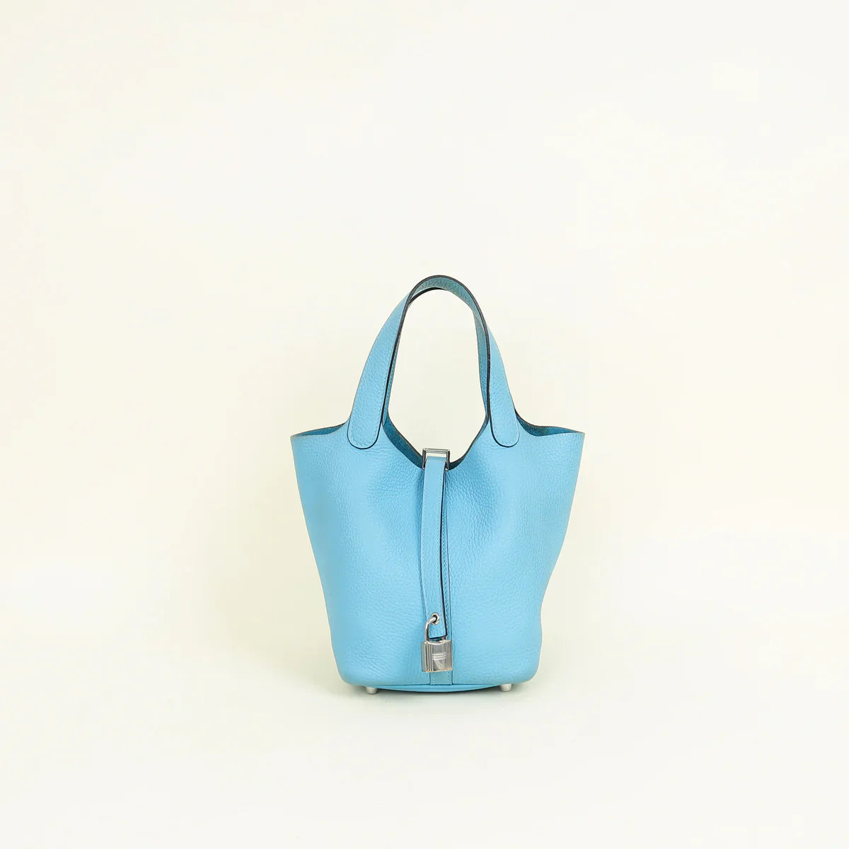 Hermes Bleu Du Nord Picotin Lock 18 Bag