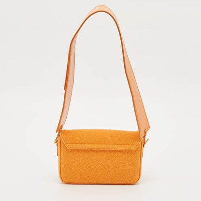 Jacquemus Orange Fabric Le Carinu Shoulder Bag