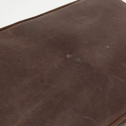 Chanel Dark Brown Quilted Leather CC Bag