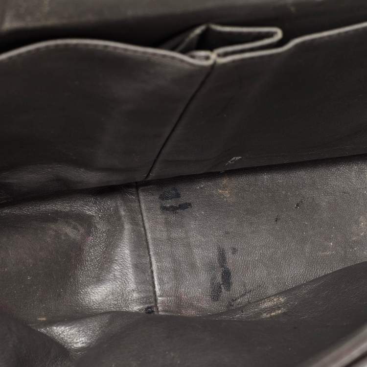 Chanel Grey Maxi Double Flap Bag – Classic Quilted XL