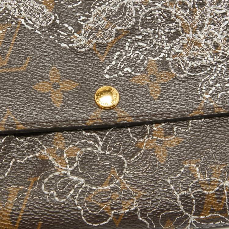 Louis Vuitton Monogram Canvas Dentelle Sarah Wallet