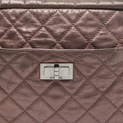 Chanel Metallic Pink Quilted Leather Reissue Camera Bag – Fair Condition