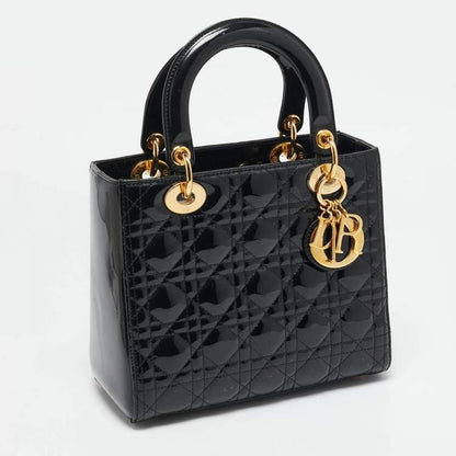 Dior Medium Lady Dior Tote – Black