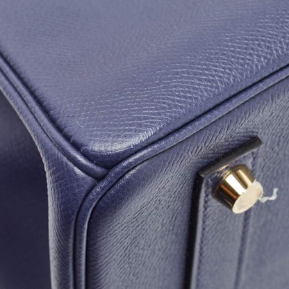 Hermès Birkin 35 Blue Saphir Epsom Leather