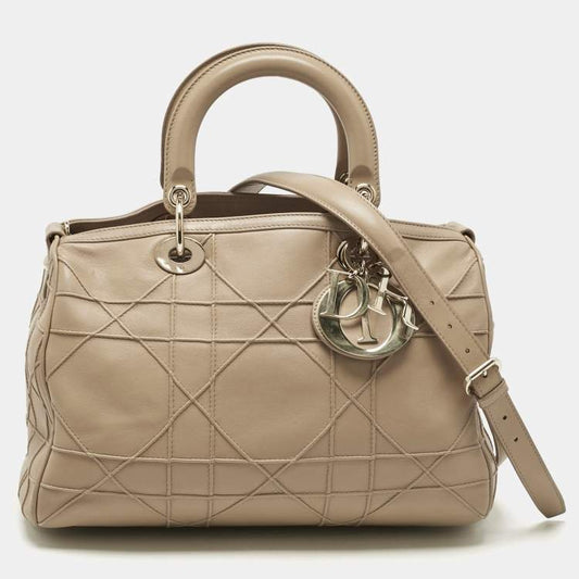 Dior Granville Polochon Satchel Beige