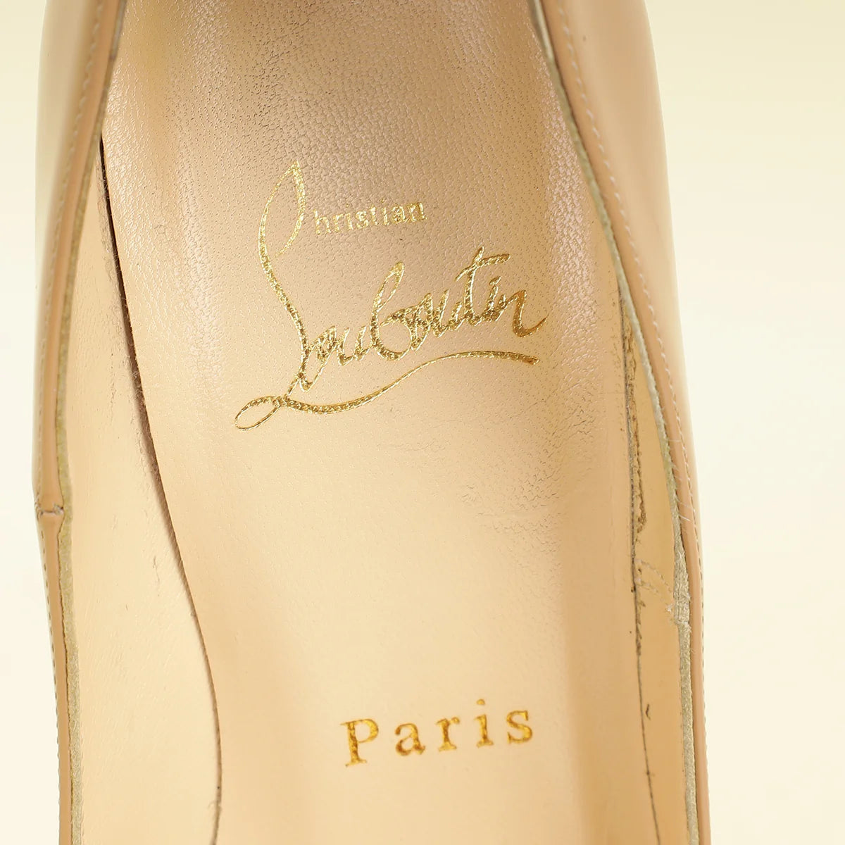 Christian Louboutin Nude So Kate 100 Pumps – Size 35