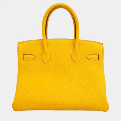 Hermès Birkin 30 Yellow Togo Leather