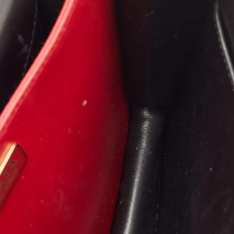 Prada Cahier Black Velvet and Leather Shoulder Bag