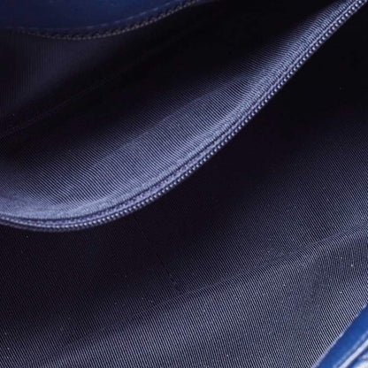 Chanel Blue Quilted Leather Medium 19