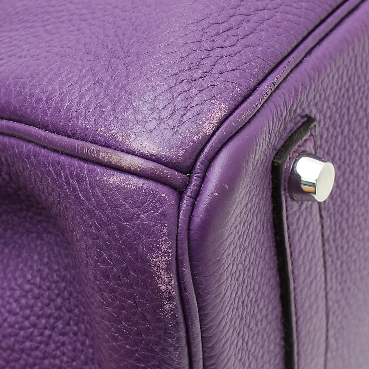 Hermes Anemone Retourne Birkin 35 Bag