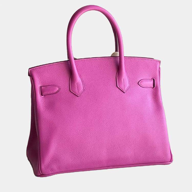 Hermès Birkin 30 Magnolia Pink Togo Leather with Gold Hardware