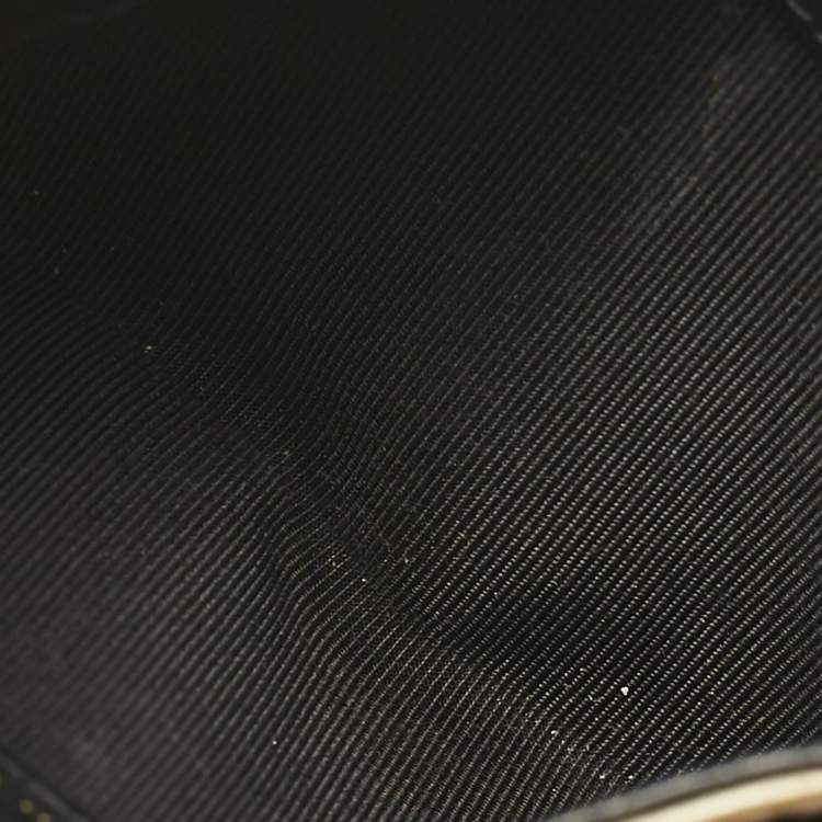 Chanel Gold Quilted Leather CC Card Holder