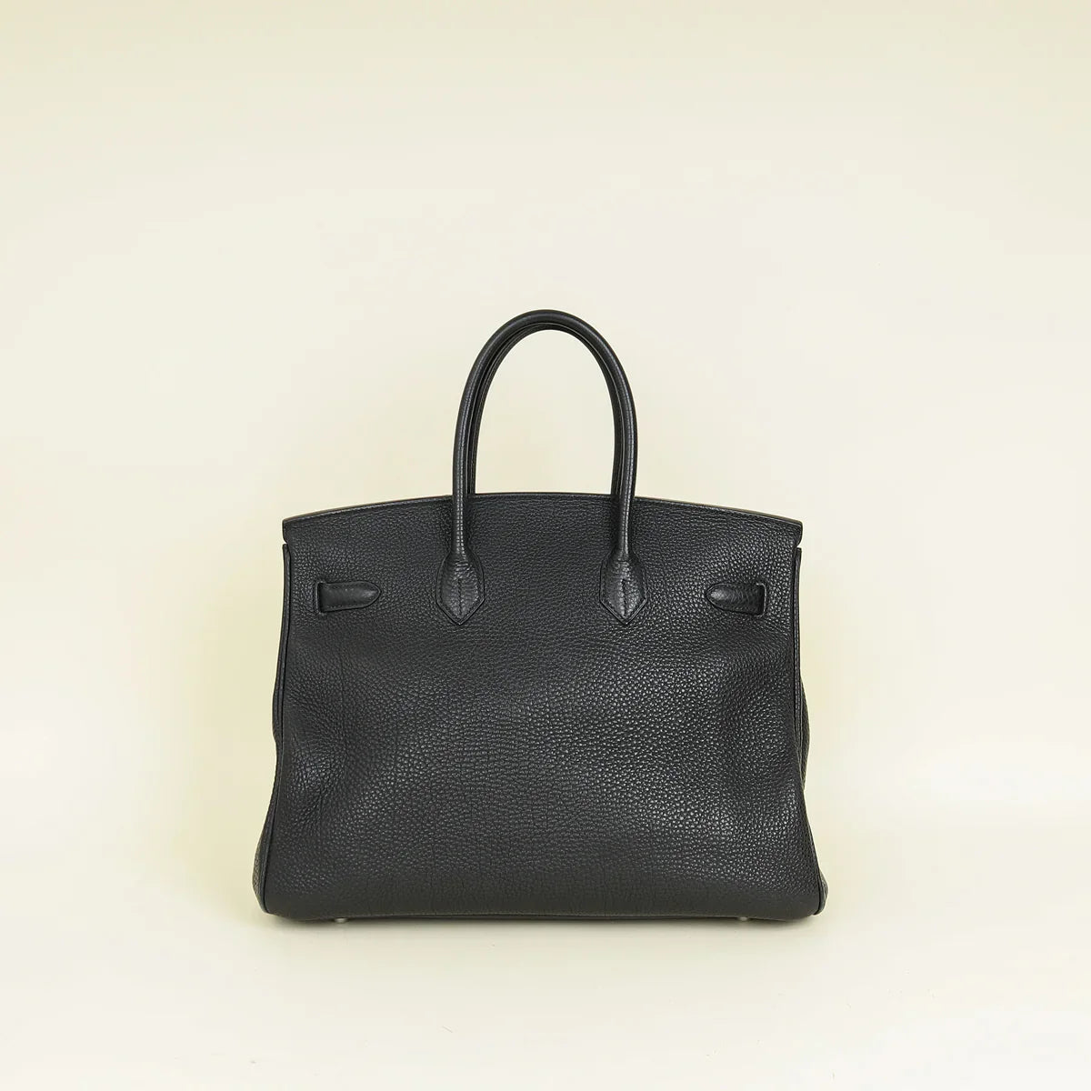 Hermes Noir Retourne Birkin 35 Bag