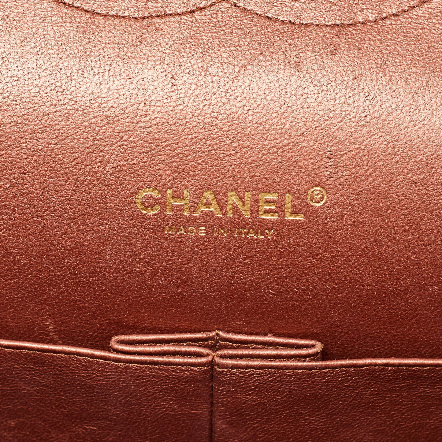 Chanel Copper Quilted Leather Maxi Classic Double Flap Bag – Rare Color