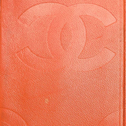 Chanel Brown Quilted Leather Cambon Ligne Compact Wallet