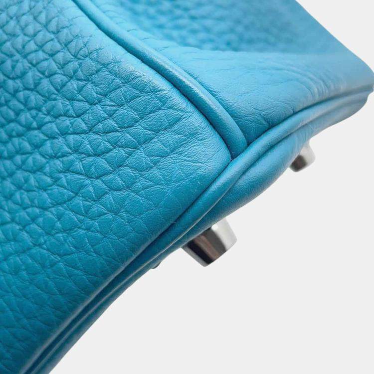 Hermès Birkin 25 Turquoise Togo Leather Rare