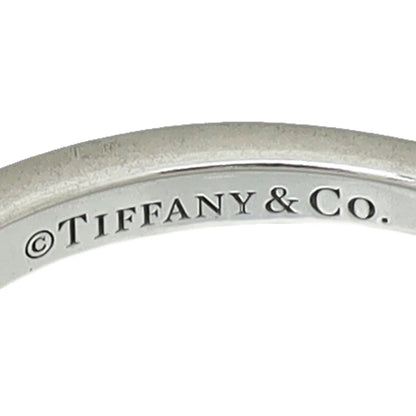 Tiffany & Co Platinum Diamond Soleste Half Eternity Ring Size 51